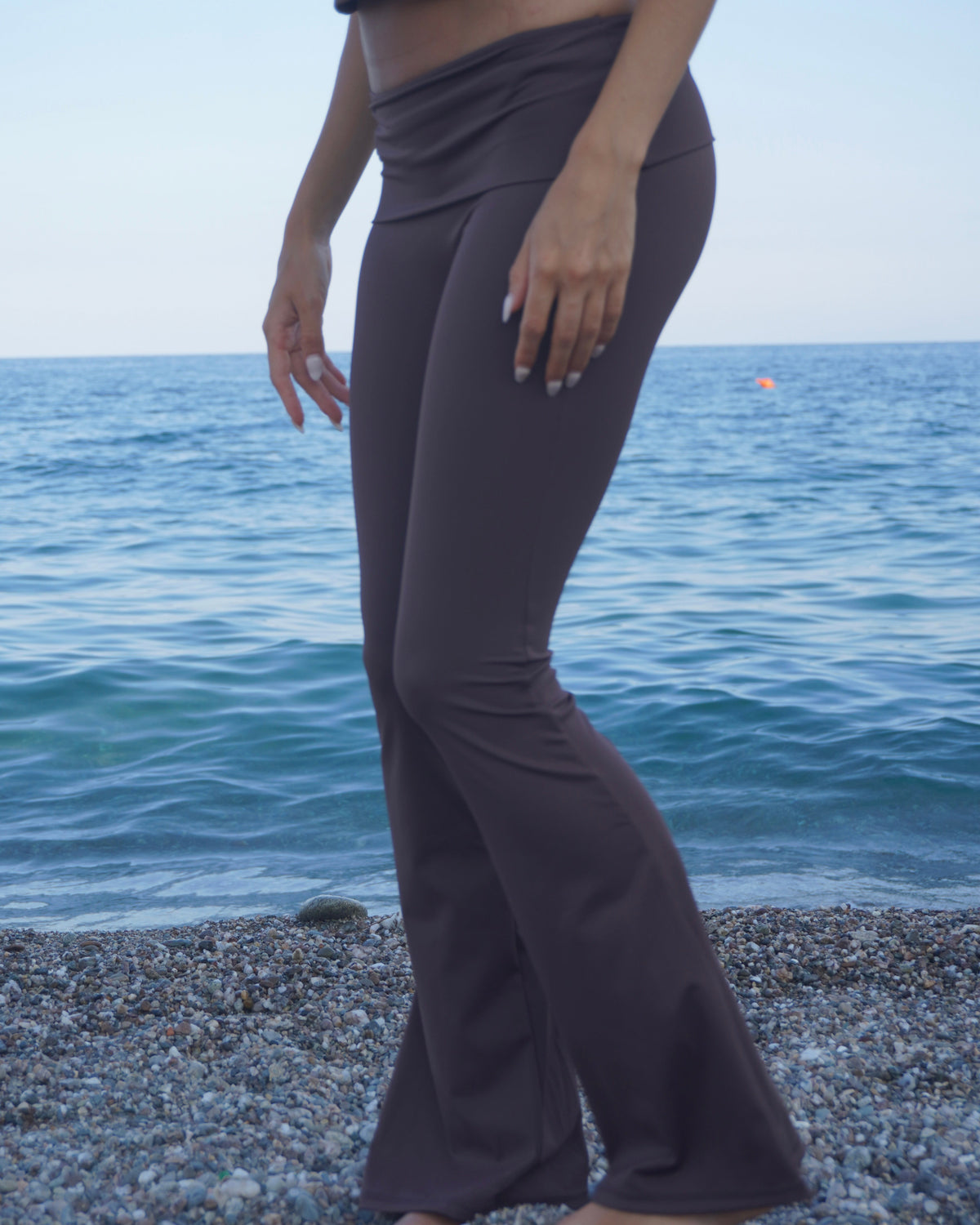 Foldover Flare Pant