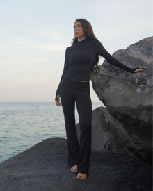 Foldover Flare Pant